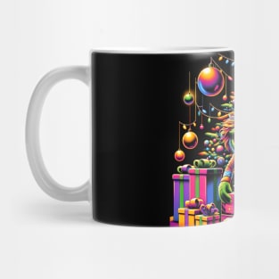 Laugh Out Loud with this Classic Comic-Book Muppet Christmas Tree Design Mug